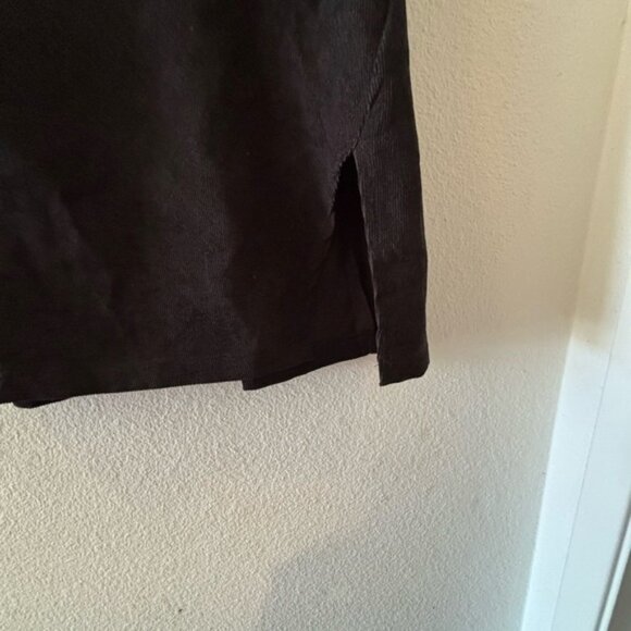SHEIN Black Mini Pencil Skirt with Slit for Work - Picture 4 of 4
